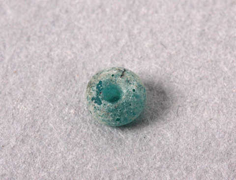 68.43.77, blue glass bead