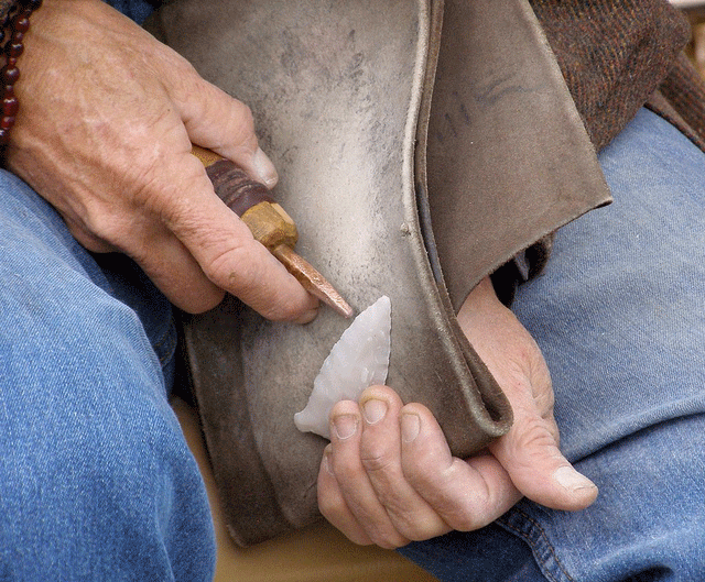 flintknapping