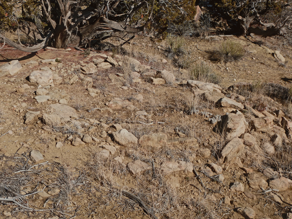 Navajo stone hogan ring