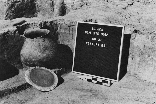 jar and sandstone lid